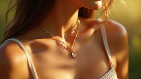 Sublimez votre quotidien avec un collier soleil élégant